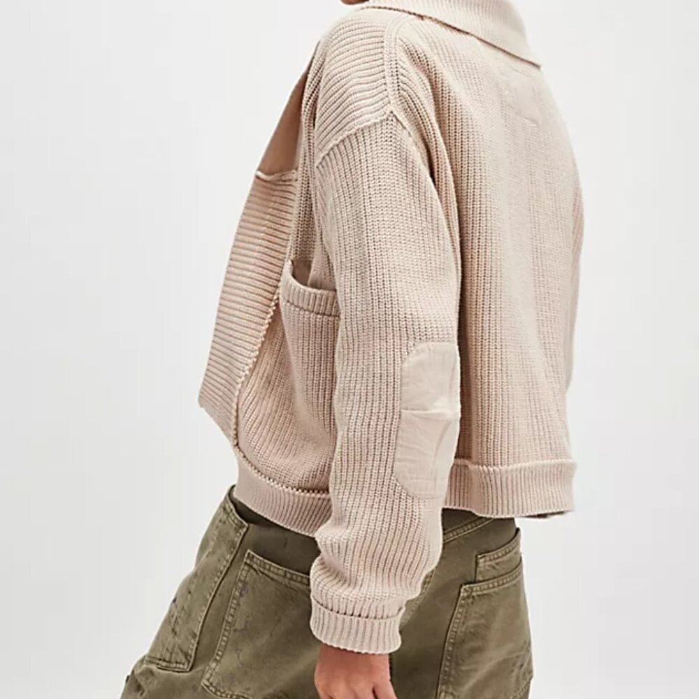 We The Free Worn Thru Surplus Cardi